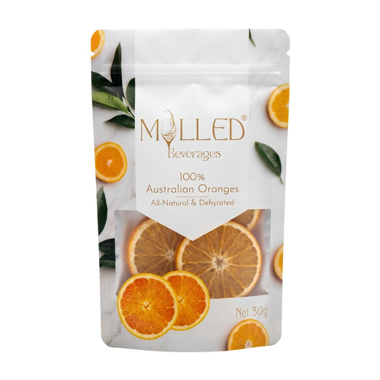 Crispy, fresh 100% Australian Dehydrated Orange Slices